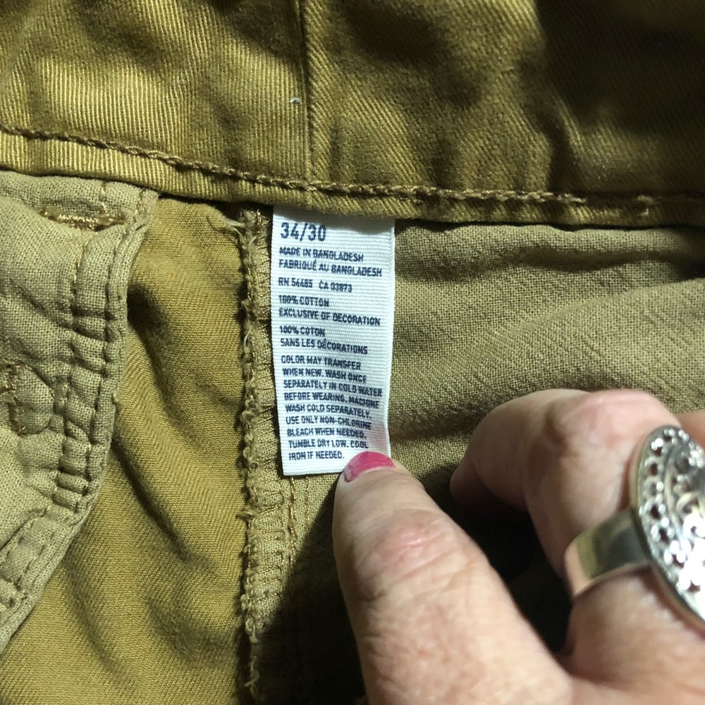 American Eagle Men’s slim straight khakis 34x30